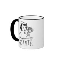 Retro Bachelorette Party mugs