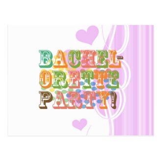  Bachelorette Party Post Cards & Invitations