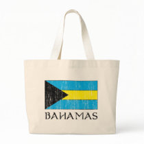 Retro Bahamas Flag Totebag