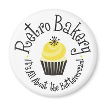 Retro Bakery Magnets!