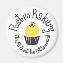 Retro Bakery Magnets! magnets