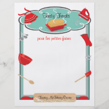 Retro baking and cooking Flyer Letterhead Bread 2