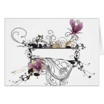 Retro banner Card by coconutpie Retro banner Card