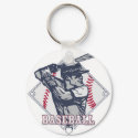 Retro Baseball Shirts and Gift Items keychains