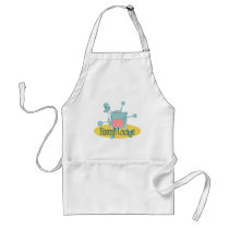 Retro Basenji Lounge Aprons