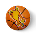 RETRO BASKETBALL PINBACK BUTTONS