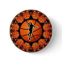 RETRO BASKETBALL PLAYER BUTTONS