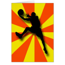 RETRO BASKETBALL PLAYER cards by dgpaulart RETRO BASKETBALL PLAYER cards