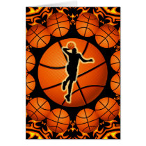 RETRO BASKETBALL PLAYER CARD