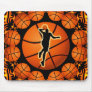 RETRO BASKETBALL PLAYER MOUSEPAD