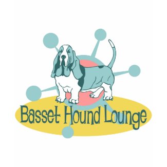 Retro Basset Hound Lounge shirt