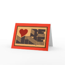 Retro Be Mine Card