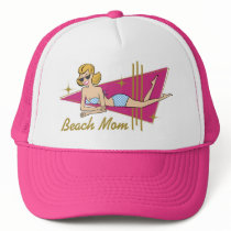 Retro Beach Mom hats by mom_tee_shirts Retro Beach Mom hats