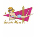 Retro Beach Mom t-shirts by mom_tee_shirts Retro Beach Mom t-shirts