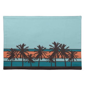 Retro Beach Placemats