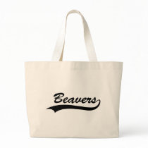 Retro Beaver Canvas Bag