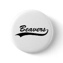 Retro Beaver buttons