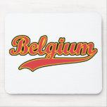 Retro Belgium Mousepad
