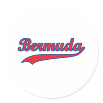 Retro Bermuda Sticker
