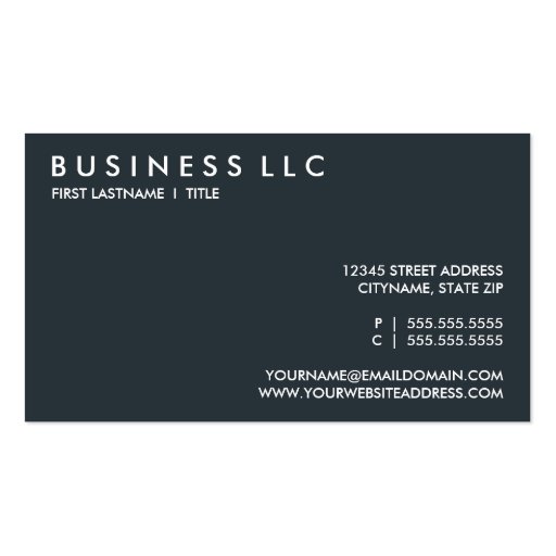retro bicycle business card template (back side)