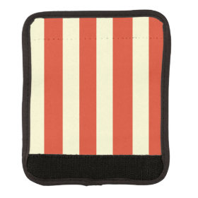 Retro Big Top Striped Luggage Handle Wrap