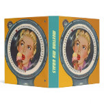 RETRO Binder Documenting Personal GOALS Motivate
