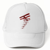 Retro Biplane Trucker Hat