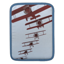 Retro Biplane iPad Sleeve