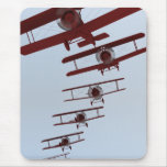 Retro Biplane Mouse Pad