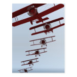 Retro Biplane Postcards