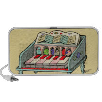 Retro Bird Harpsichord piano Speaker speakers