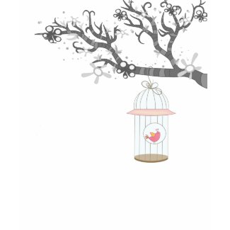 retro birdcage tshirt