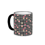 Retro Black Dots Coffee Mug