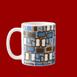 Retro Blob Pattern mugs
