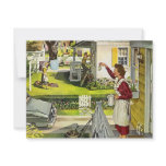 Retro Block Party Neighborhood Social Invitation