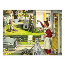 Retro Block Party Neighborhood Social Invitation