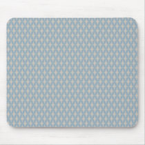 Retro Blue Bonnie Star Mouse Pads