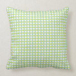 Retro Blue & Green Pattern pillows