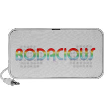 Retro Bodacious 80s Doodle iPod Speakers