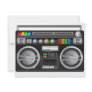 retro boombox ghetto blaster graphic custom invitation retro boombox ghetto blaster graphic custom invitation