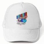retro bowl-a-rama sign mesh hat