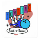 retro bowl-a-rama sign posters