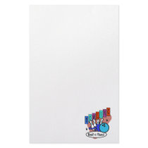 retro bowl-a-rama sign customized stationery