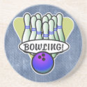 retro bowling design