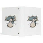 retro bowling shoes design vinyl binder
