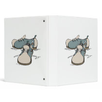 retro bowling shoes design vinyl binder