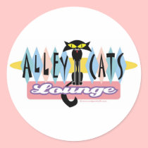 Retro Bowling Sign Sticker by ideabrain Retro Bowling Sign Sticker