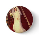 Retro Bride Gifts/Bachelorette Party Pinback Buttons
