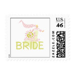 Retro Bride Postage