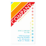 retro bullseye punchcard : (buy 11 get 1 free) business card template